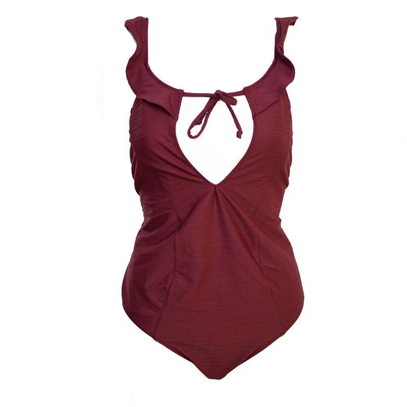 For Love & Lemons Full Bordo SwimSuit