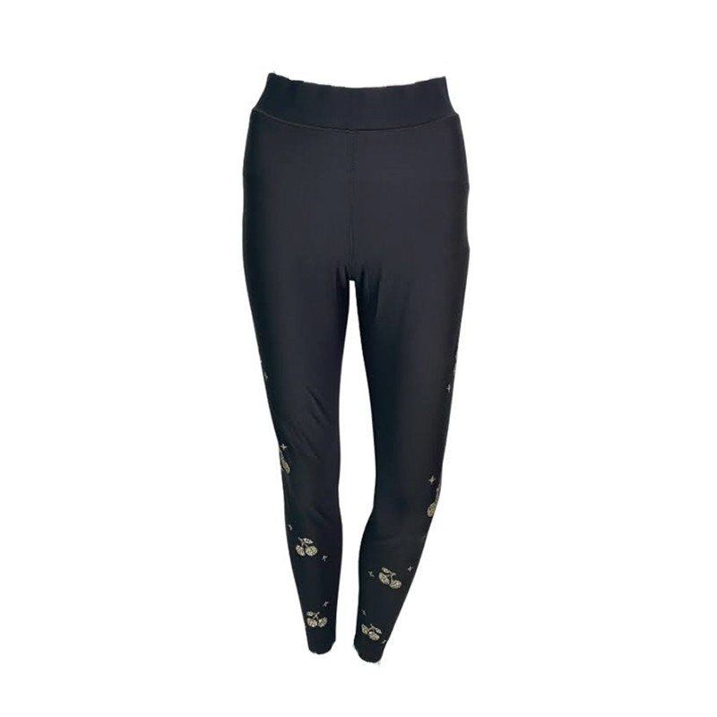 Ultracor Black Leggins With Cherries