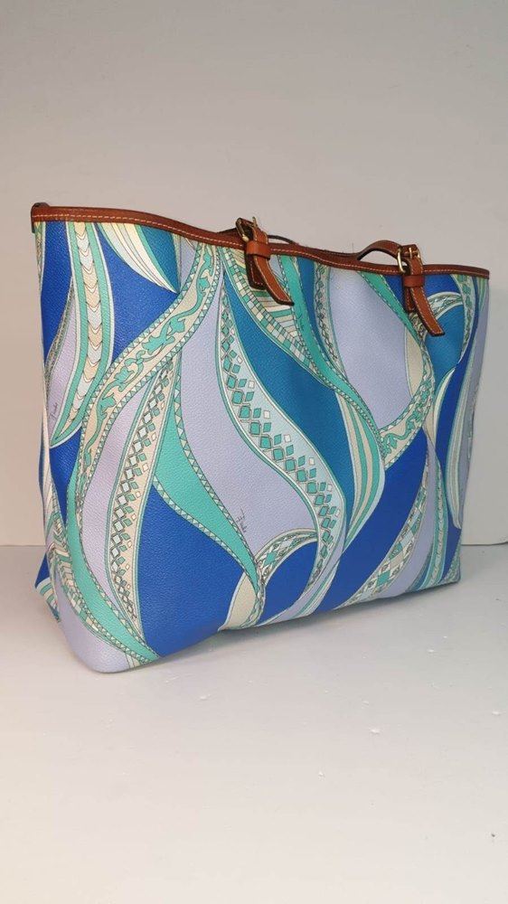 Emilio Pucci Multicolor Tote