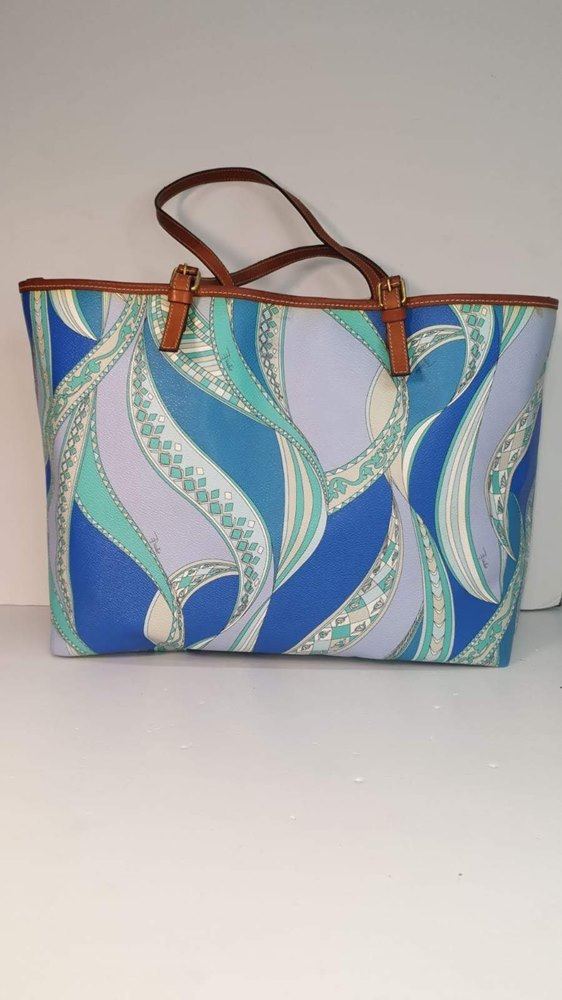 Emilio Pucci Multicolor Tote