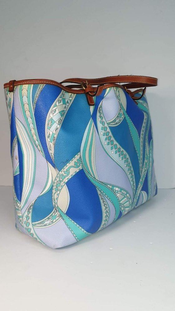 Emilio Pucci Multicolor Tote