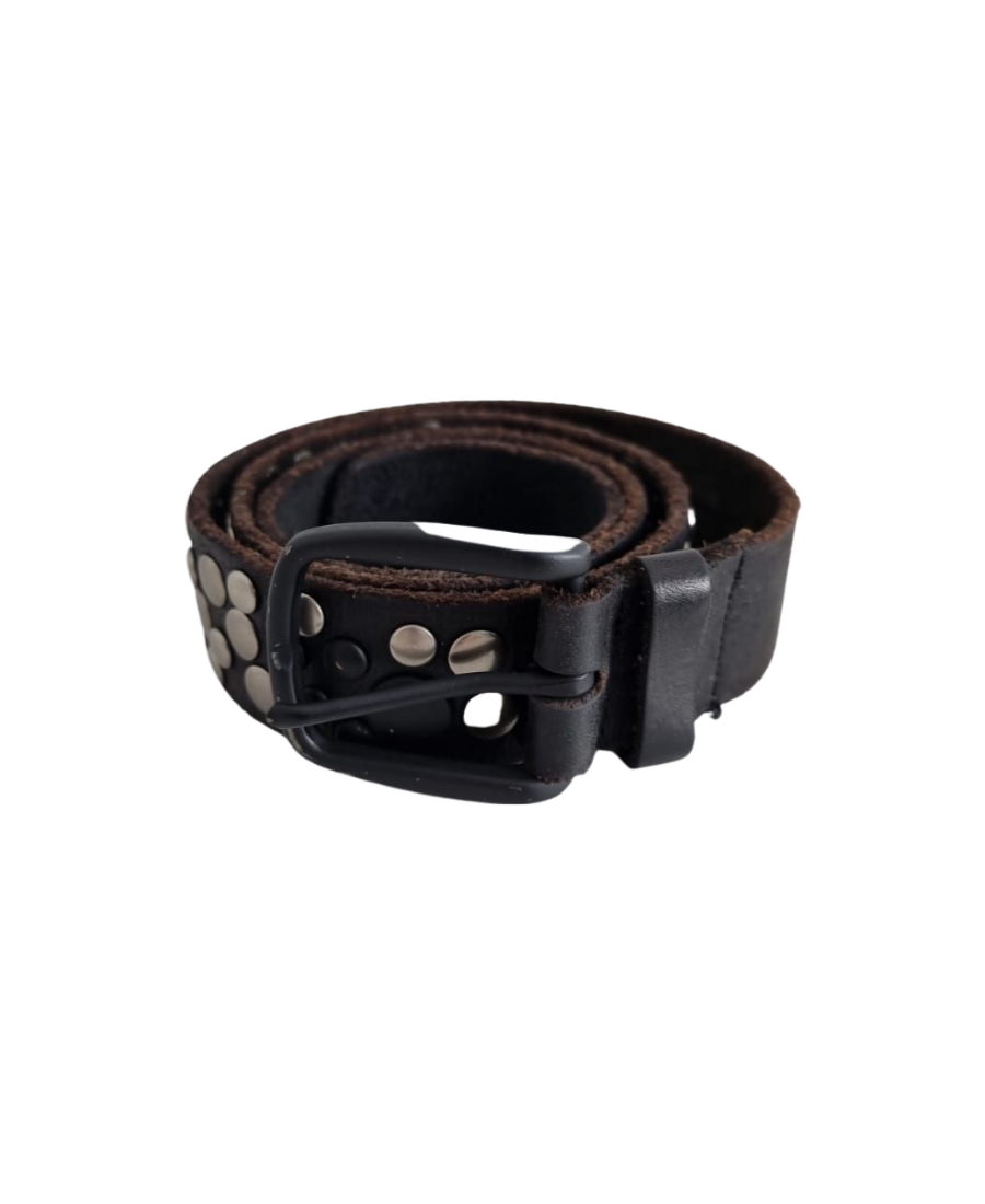 Brown Belt with Studs
