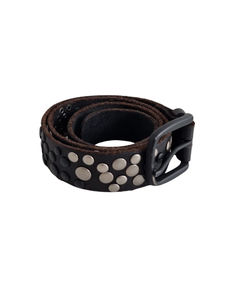 Brown Belt with Studs